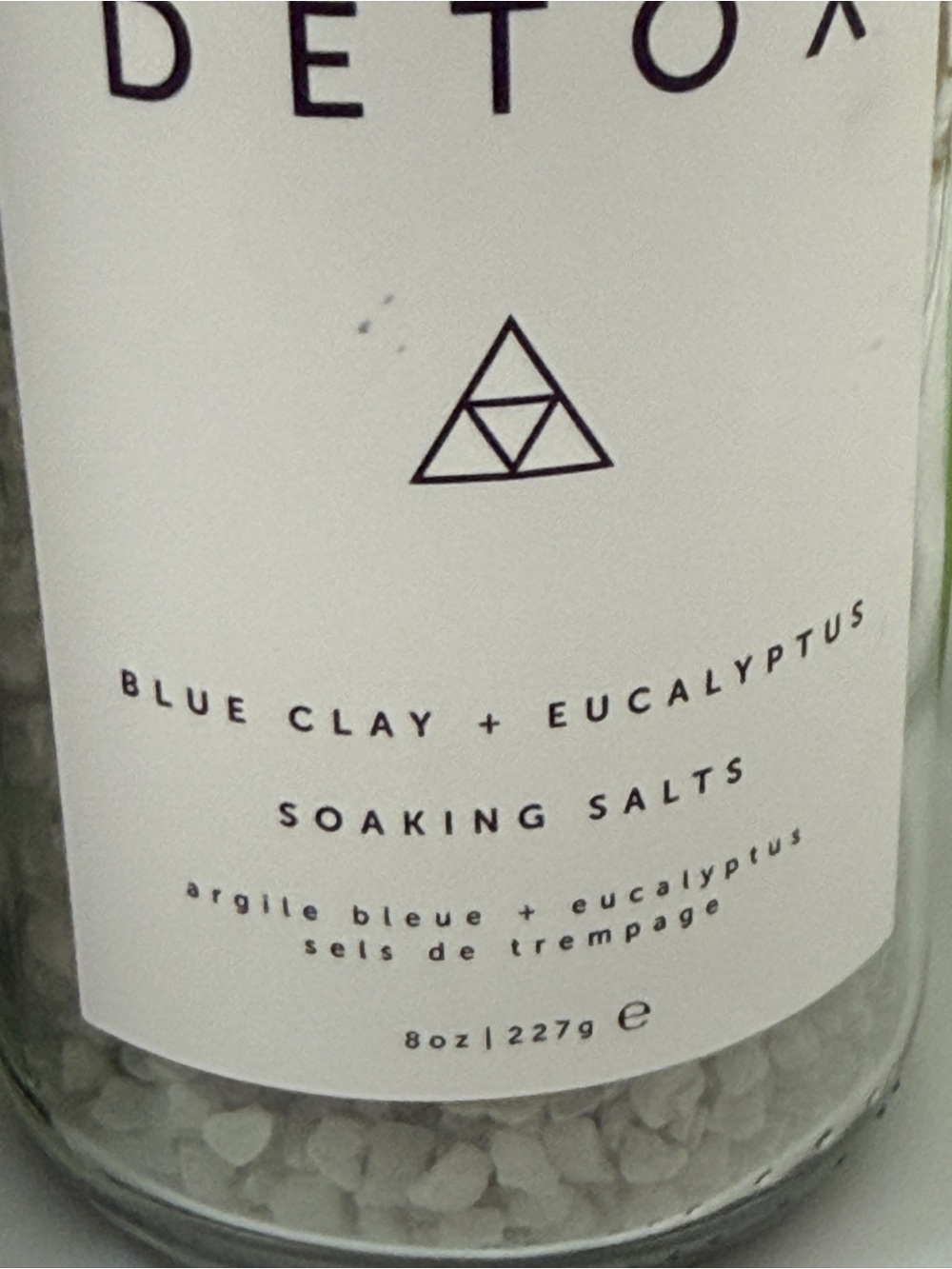 2x HERBIVORE Detox Blue Clay + Eucalyptus Soaking Salts - New & Unused - Picture 2 of 3